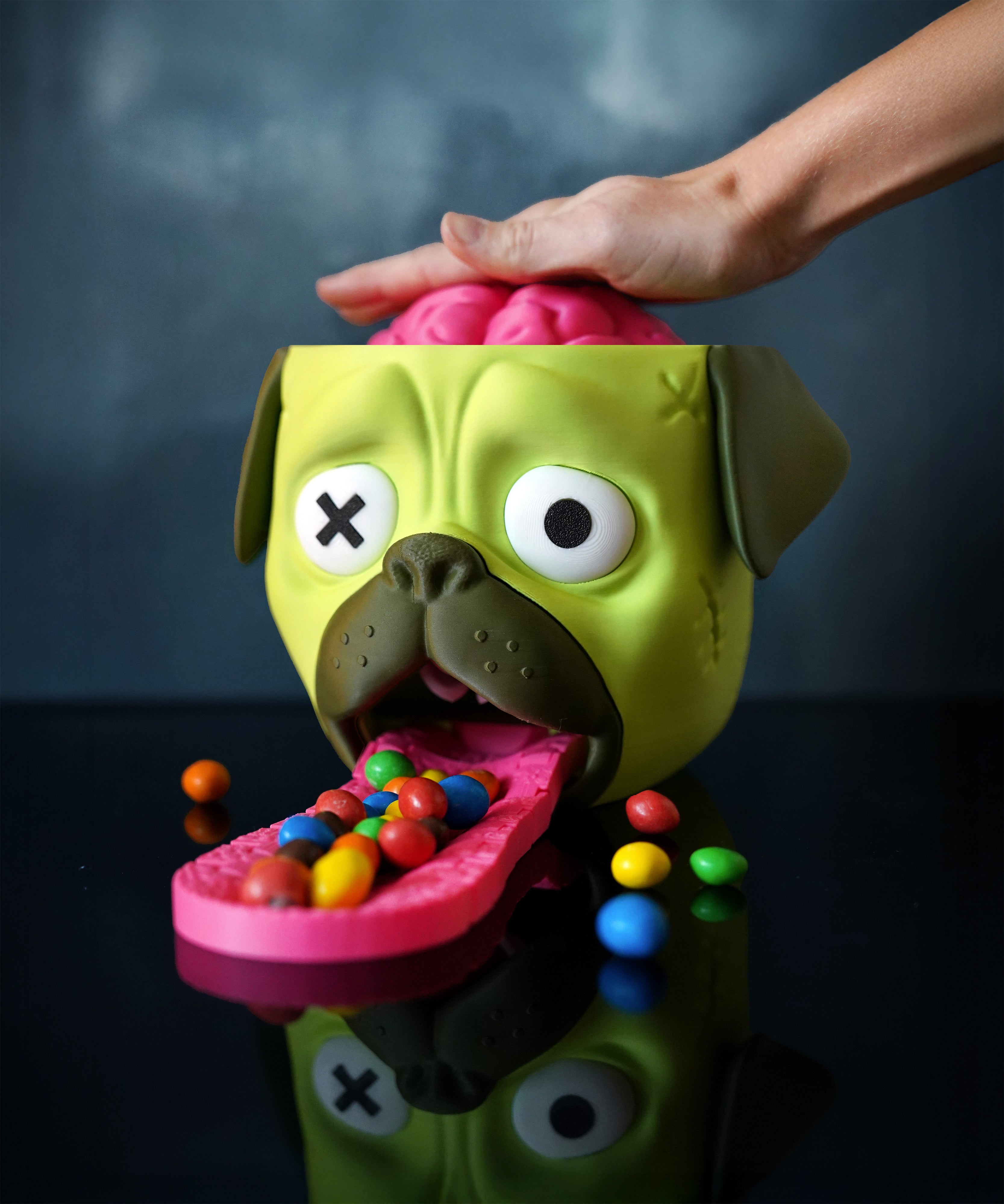 Zombiehunden Igor godteridispenser