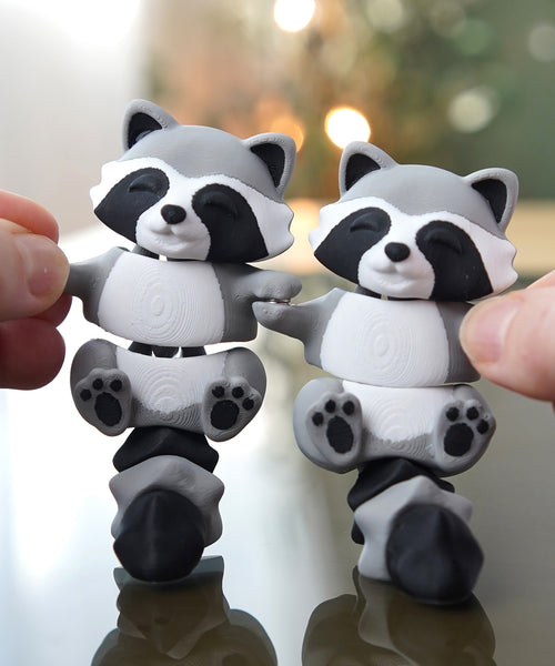 Bandit – Vaskebjørn Bag Charm