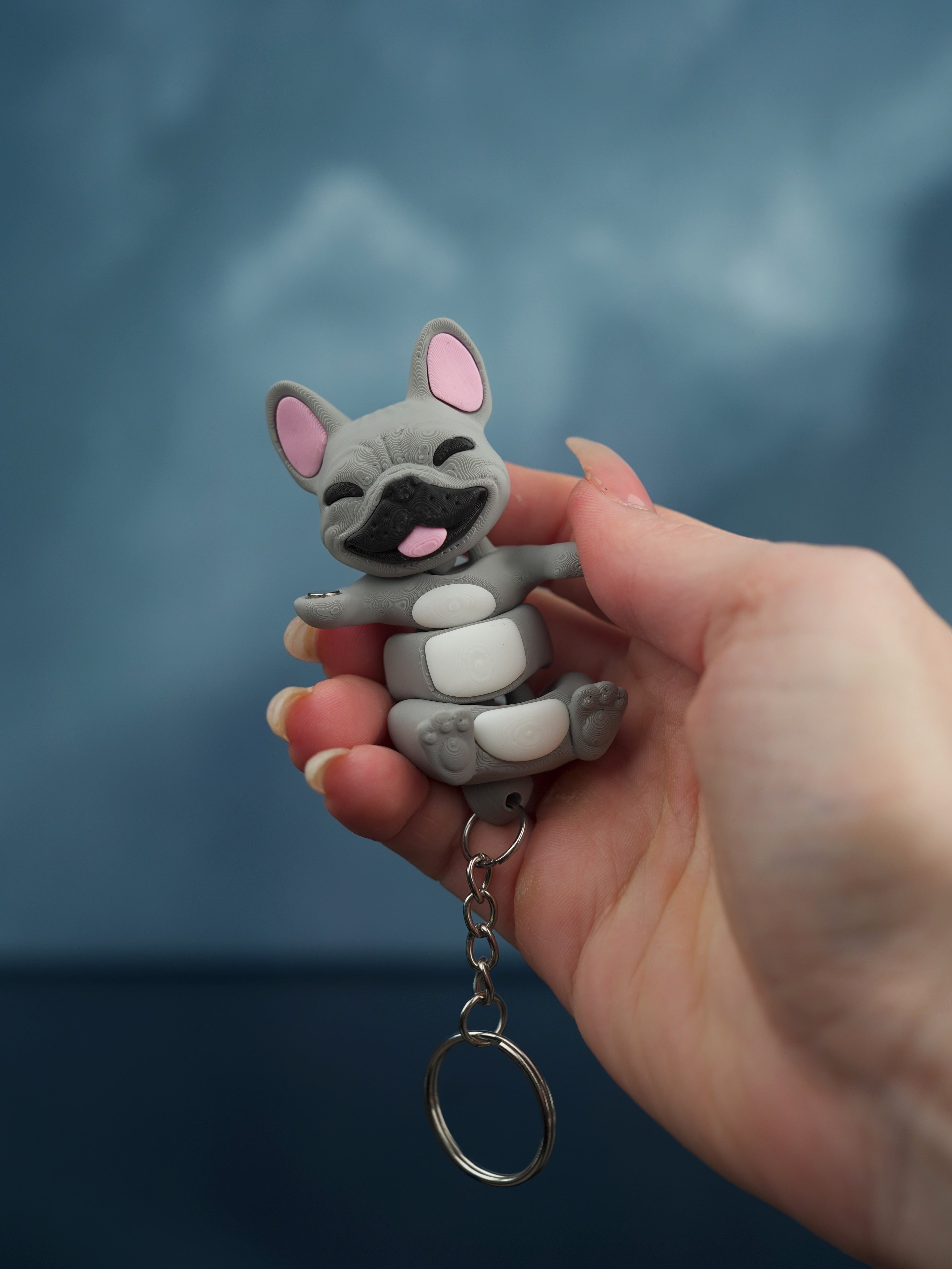 Macho- French Bulldog-Bag Charm