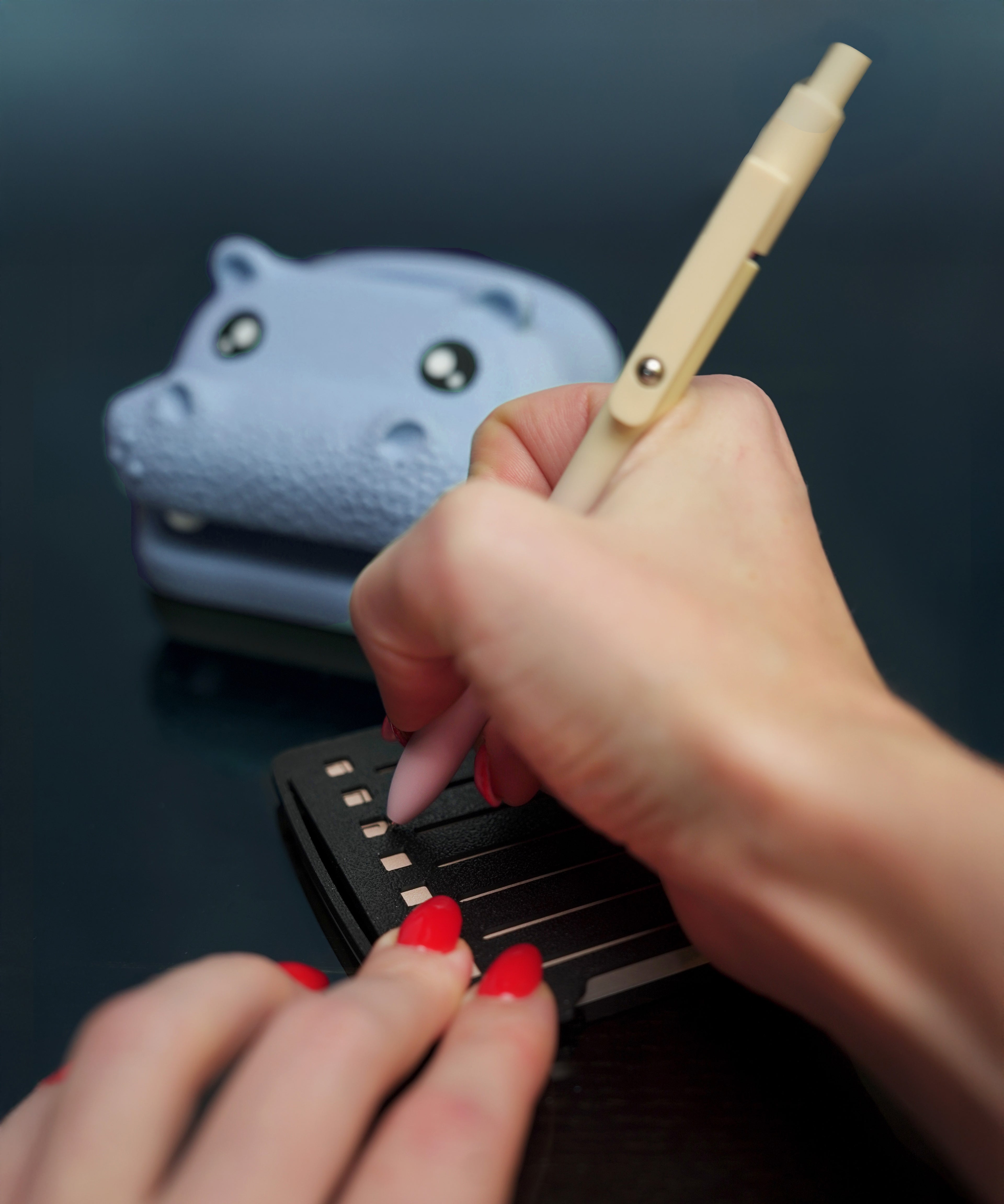 Hippo-Campus skrivebordorganisator