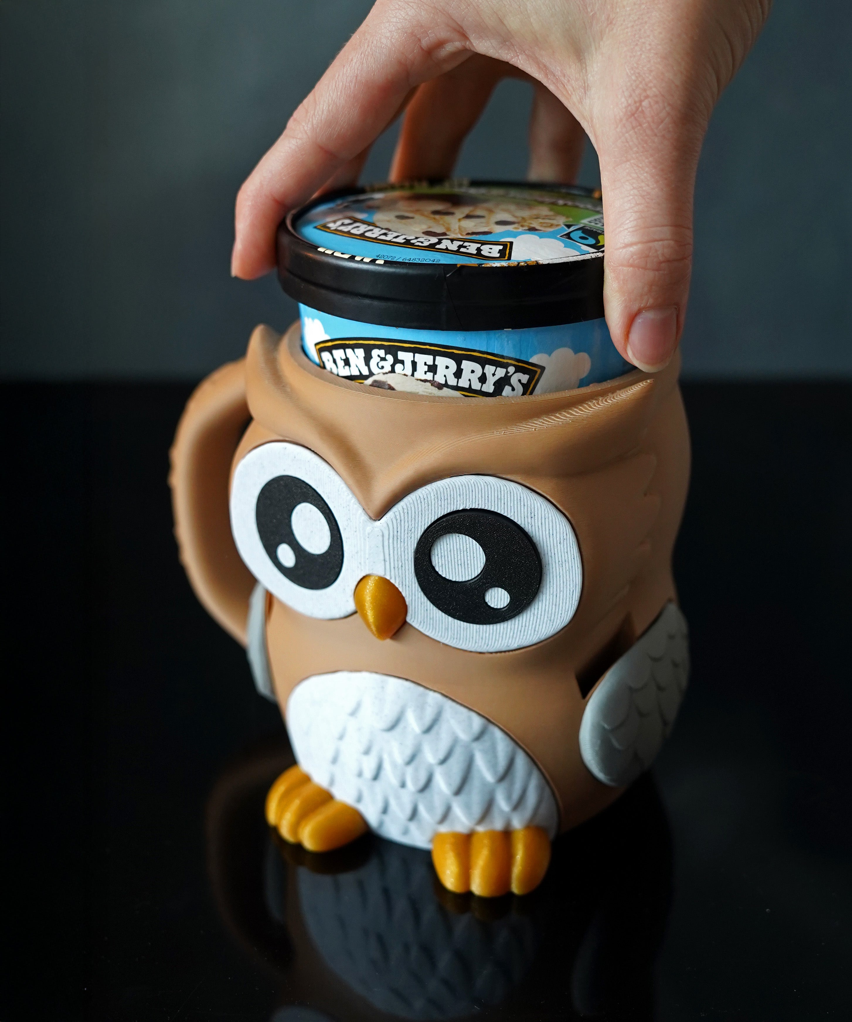 Owly iskremholder