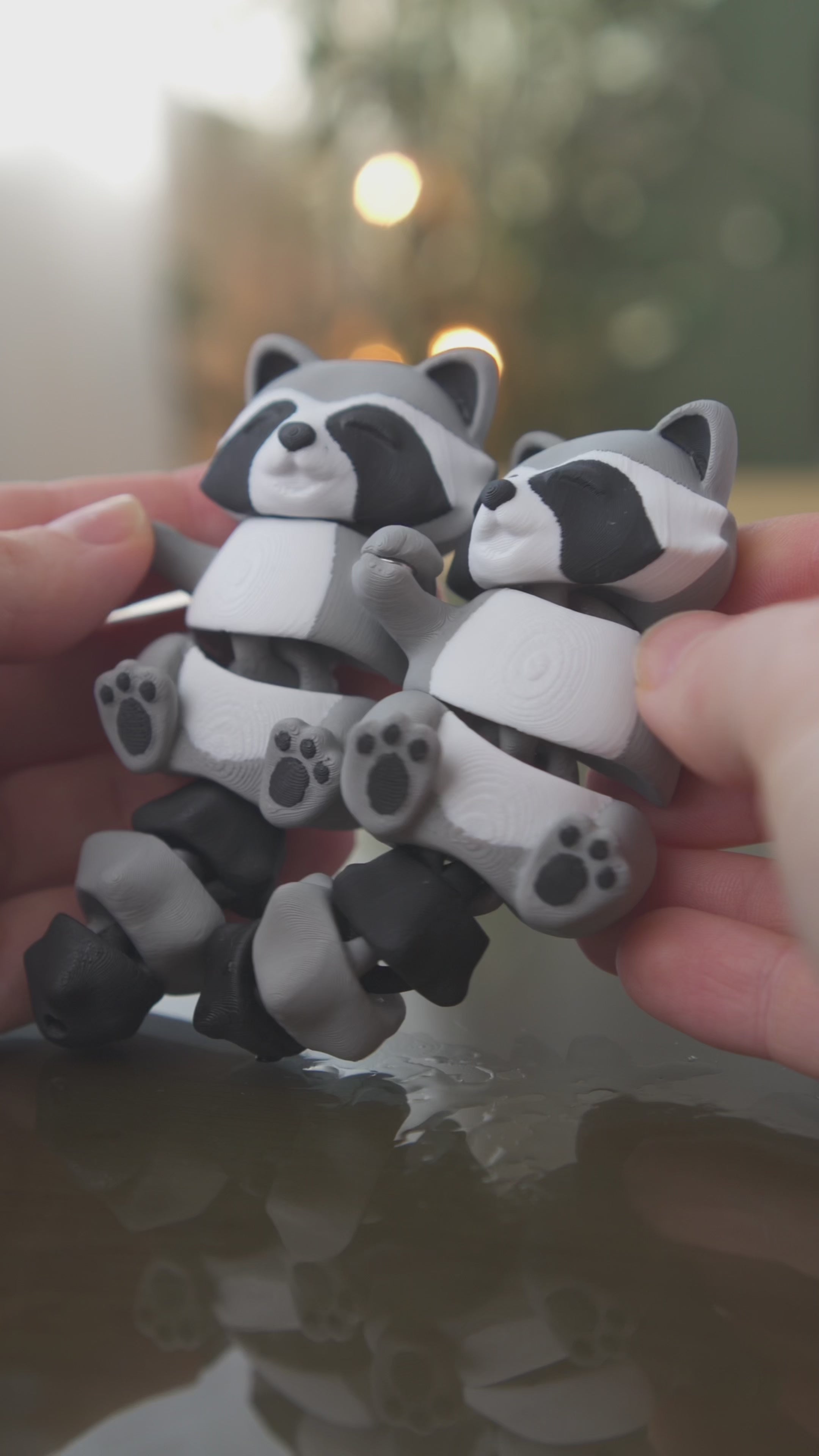 Bandit – Vaskebjørn Bag Charm