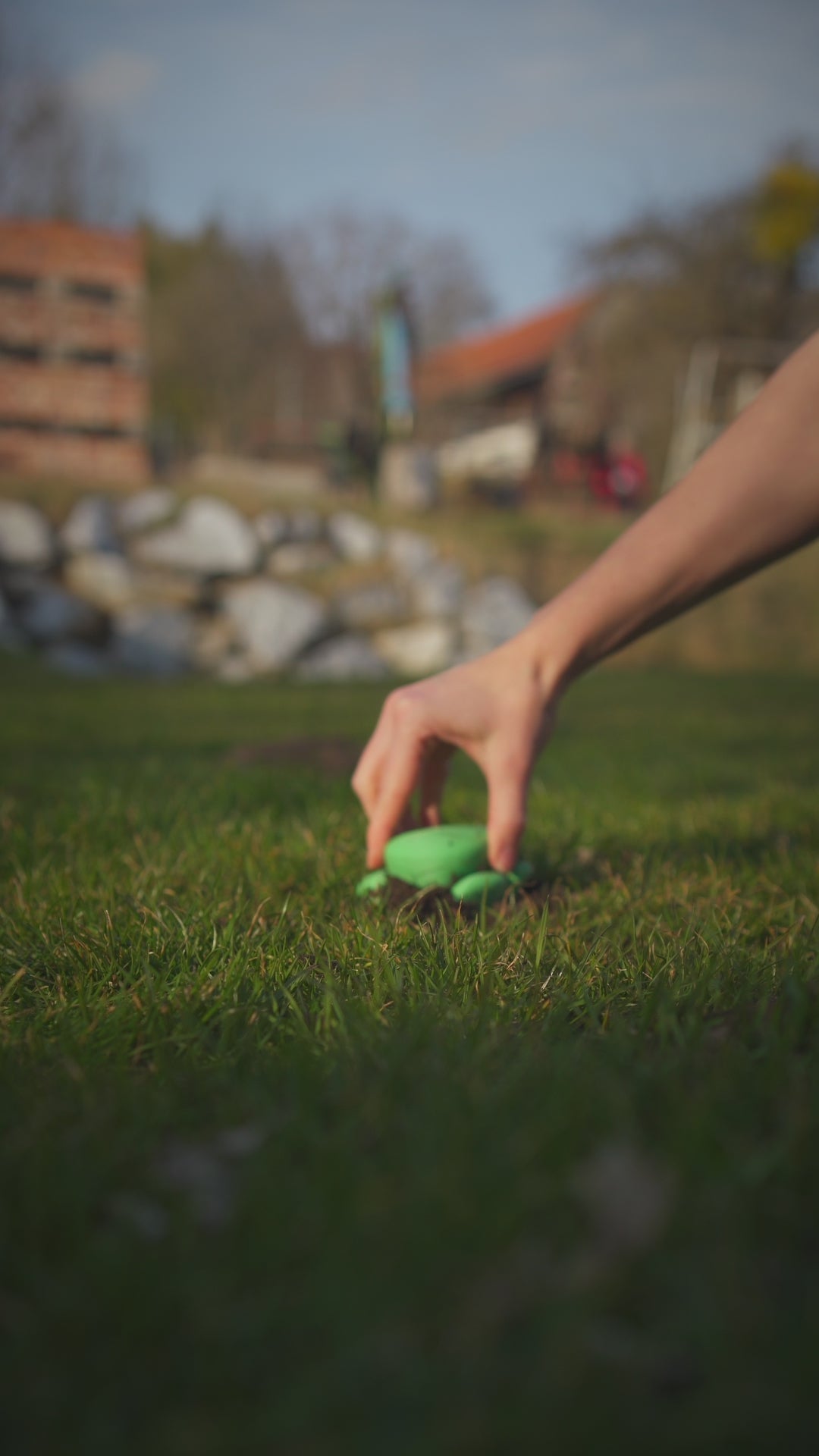 Gulroten Kalle til påskeeggjakten