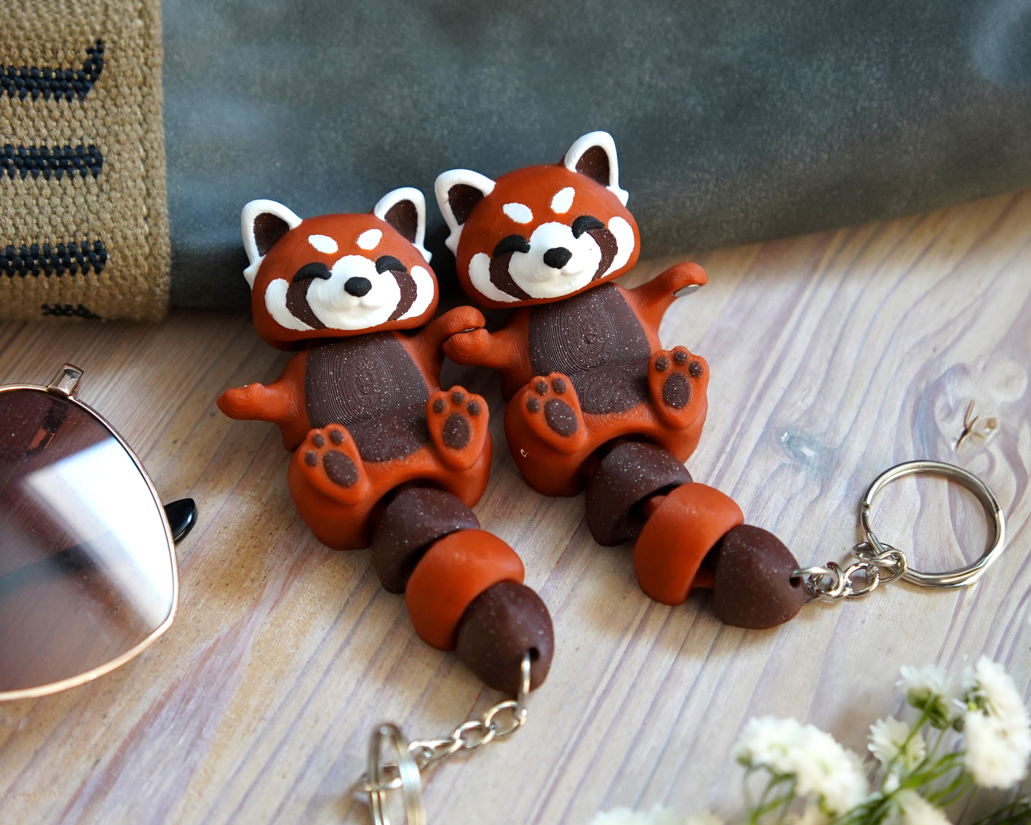 Red – Rødpanda Bag Charm