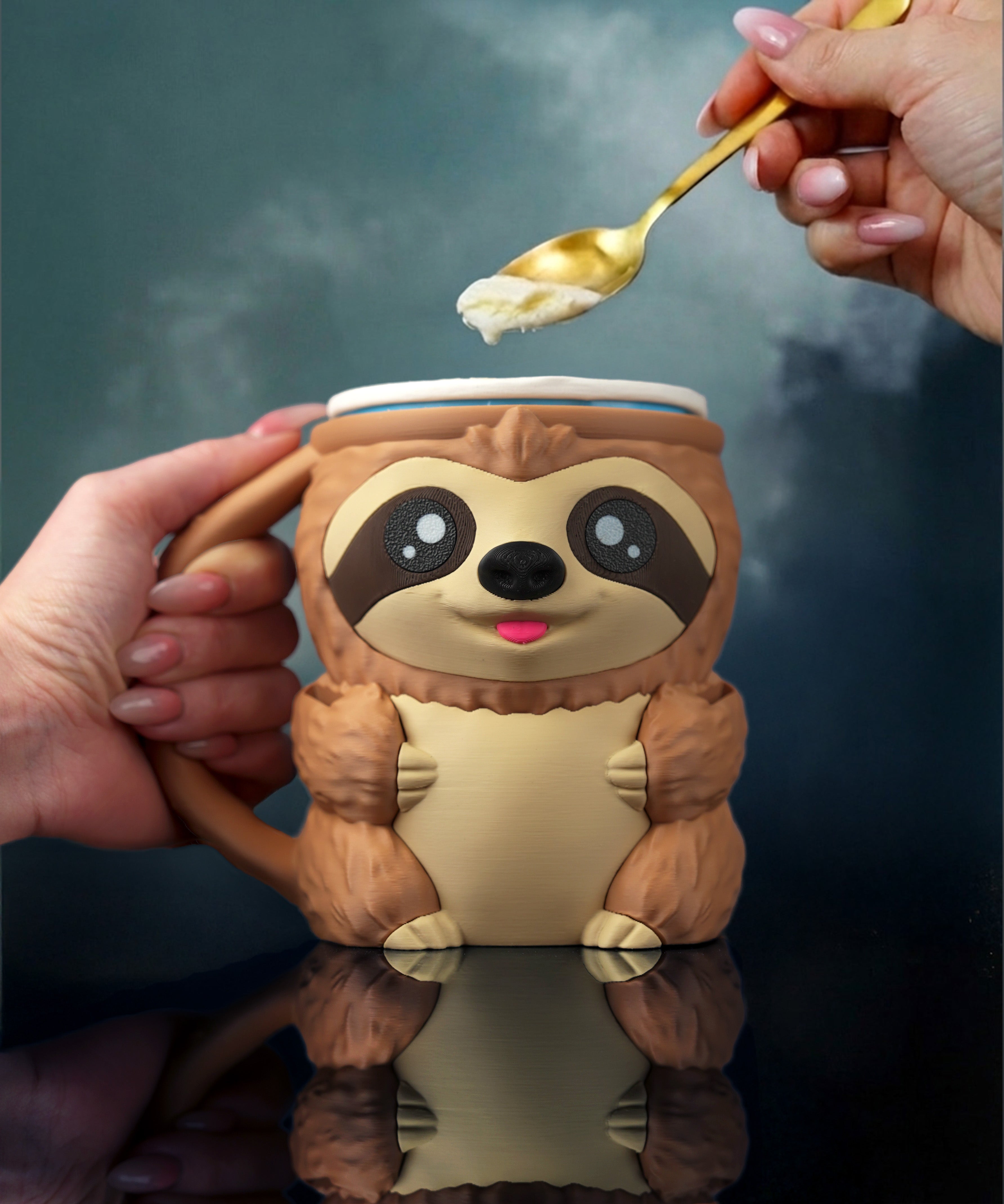 Sir Hugs A Lot iskremholder