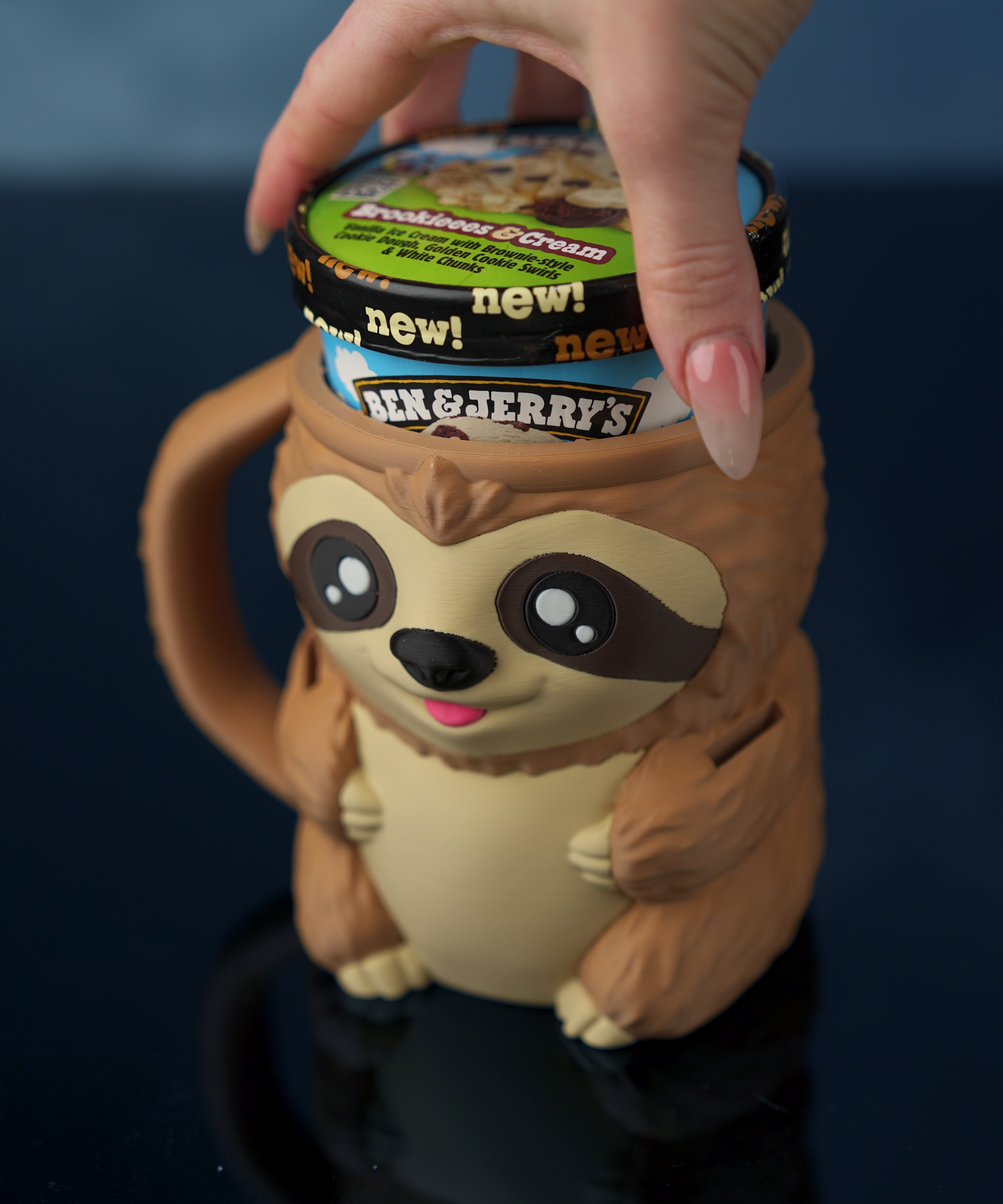 Sir Hugs A Lot iskremholder